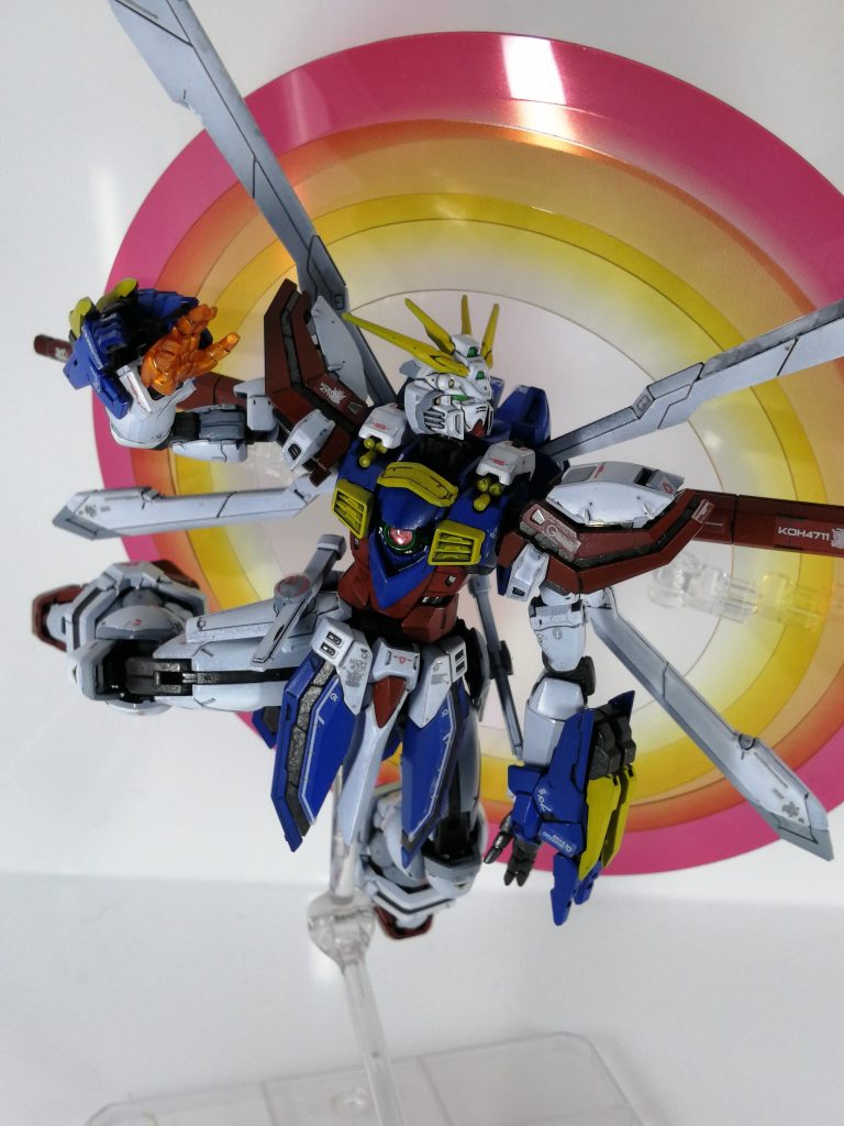 飛び掛かりながらゴッドフィンガー!