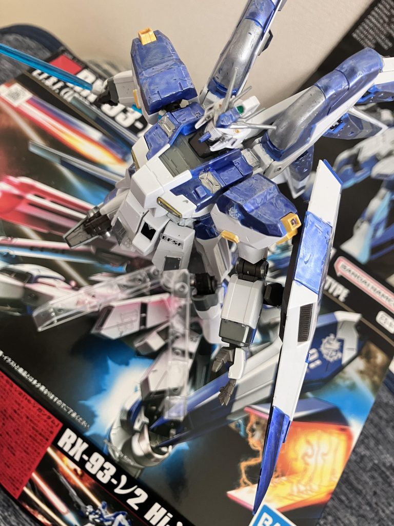 では最後の恒例?の決めポーズいっきまーす、ご観覧ありがとうございました(gundam-kao8)