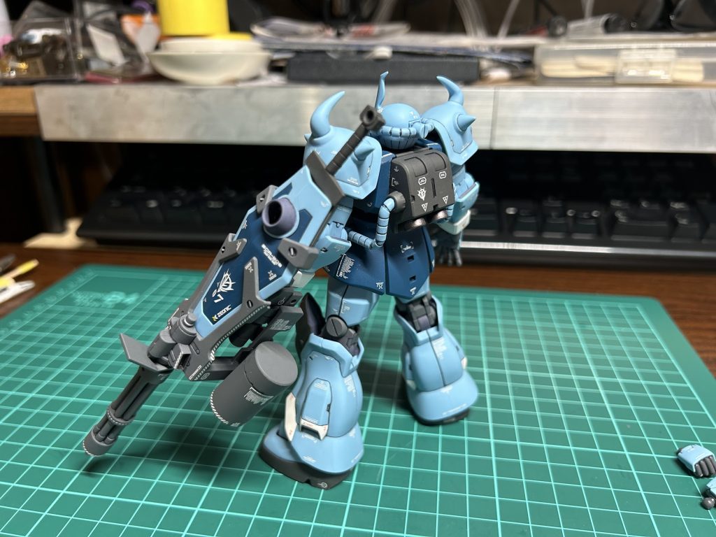 HGUC グフカスタム–2枚目/制作者：ta-koiz_blue