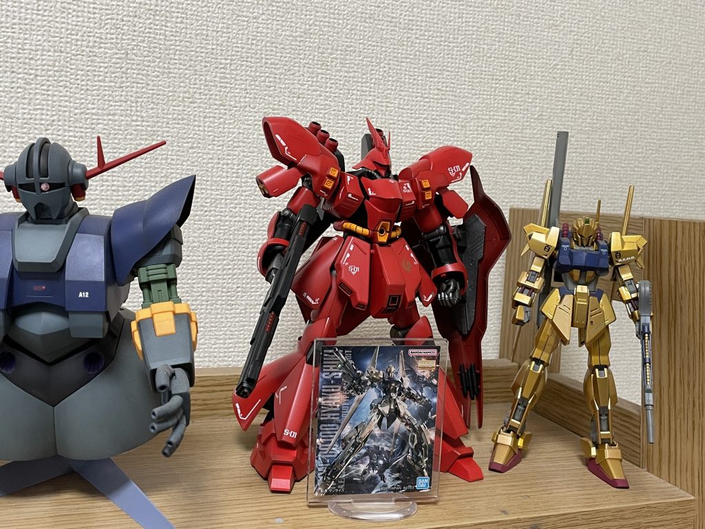 シャアザクを並べ忘れてました😅