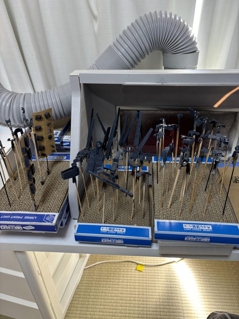 黒パーツ:EXブラック→プリズムブルーブラック