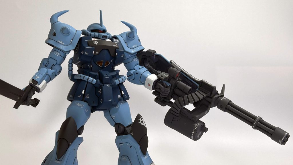 HGUC グフカスタム–4枚目/制作者：ta-koiz_blue