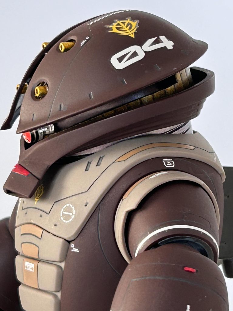 スジ彫りもいい感じに出来たと思います