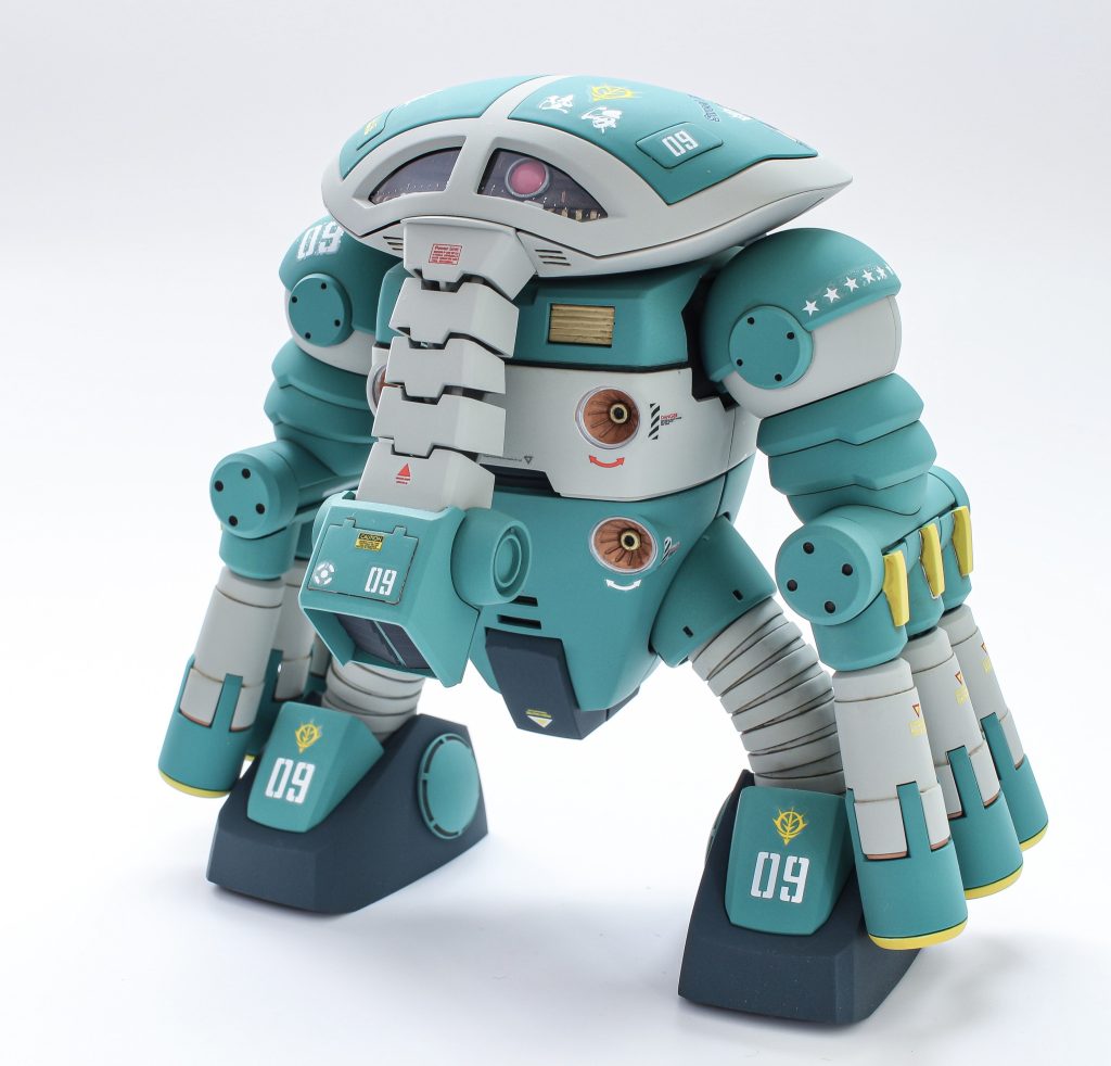 沼ジュアッグは海というより湿地帯で使われることが多いらしいので何となくグリーン系で塗ってみました緑系→創作少女庭園×フレームアームガールズ SSFG-05グレー→ガルグレーイエロー→水性ホビー ガンダムイエローコート→水性ホビー つや消し今回使用したグリーンはギャプランにも使えそうです