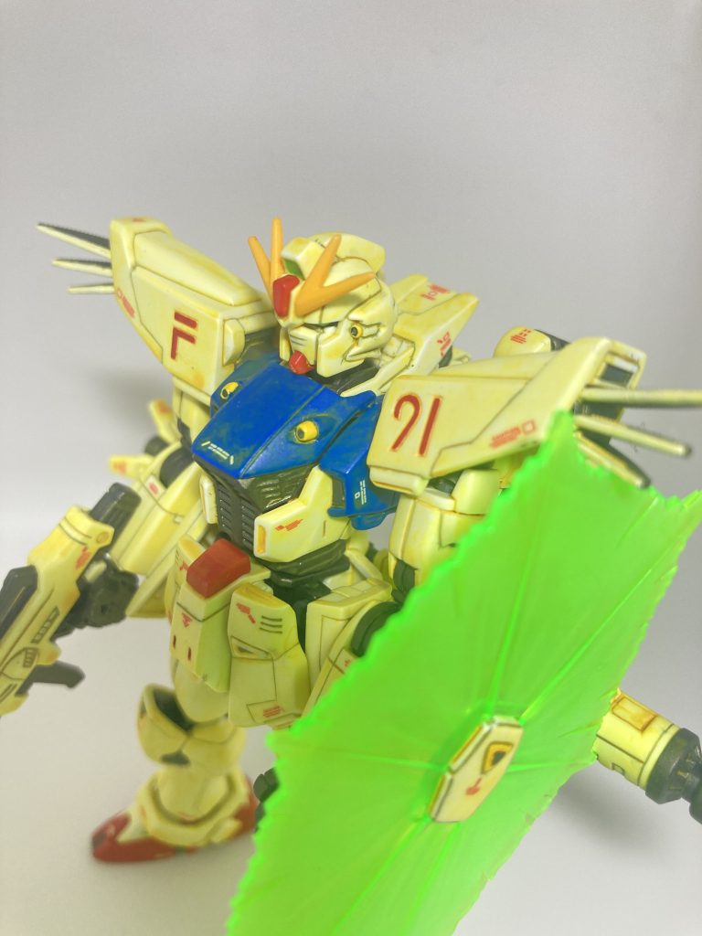 HGUC F91 最大稼働ウェザリング