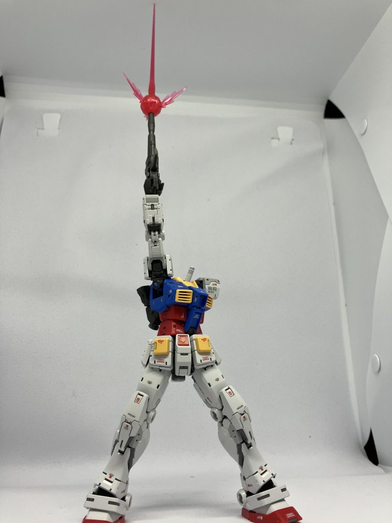 ビームジャベリンとサーベル組み合わせるとラストシューティングっぽいの再現できる