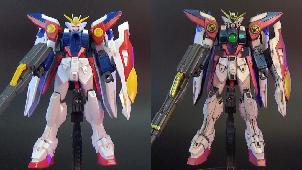 素組時と完成後の比較ですが、MGのプロトゼロを、参考にして製作しました!10年前のキットでも大した苦労なく作業でき、かなりいいキットですね(^ー^)