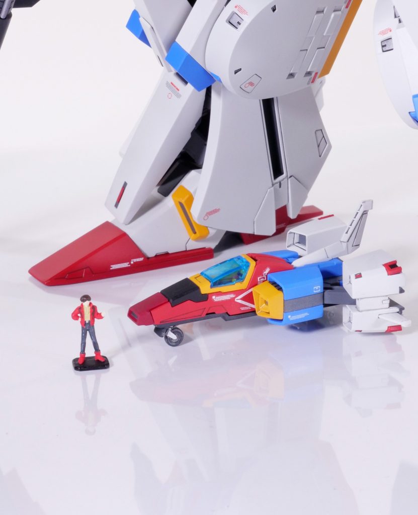 ジュドーとコアファイターしっかり塗りました。