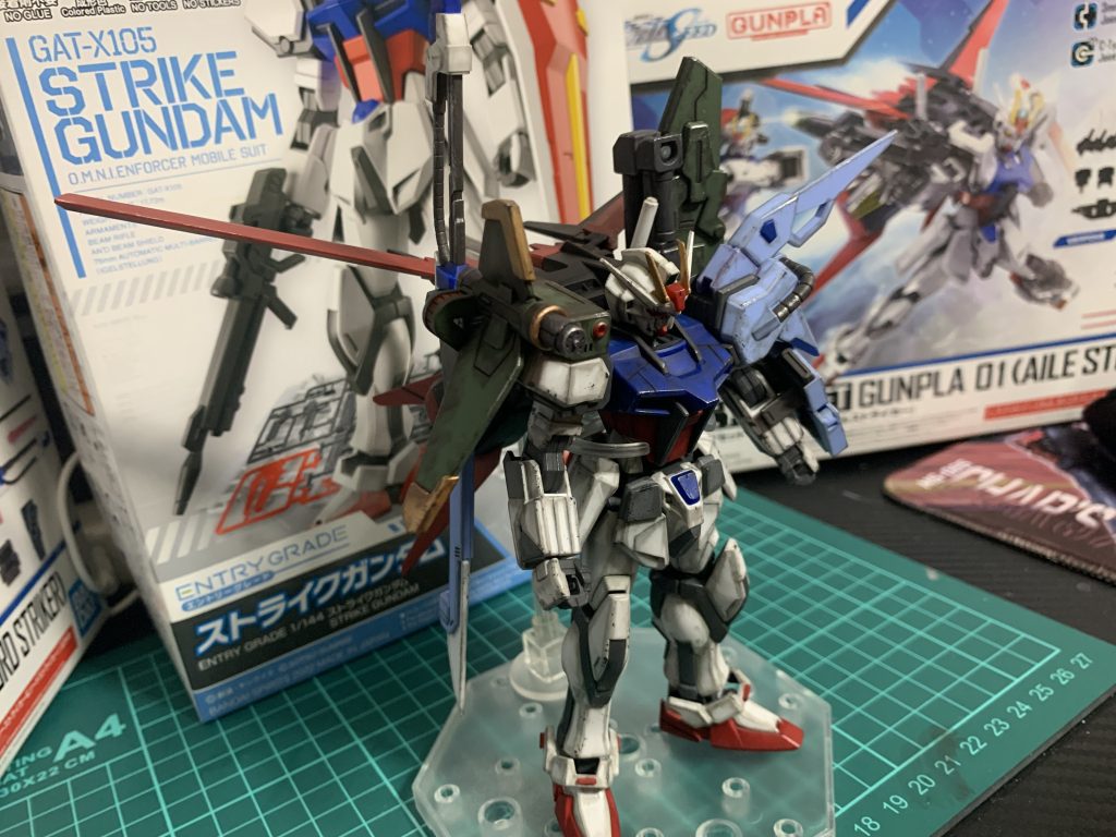 パーフェクトストライクガンダム–4枚目/制作者：Ryu