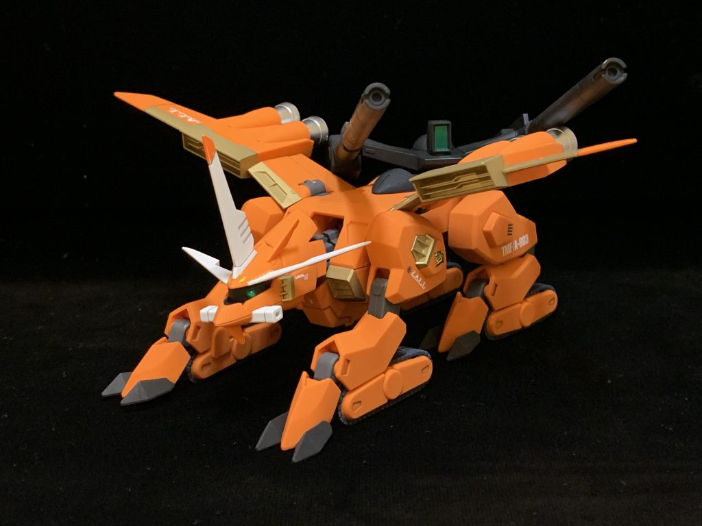 無限駆動でビームキャノン。