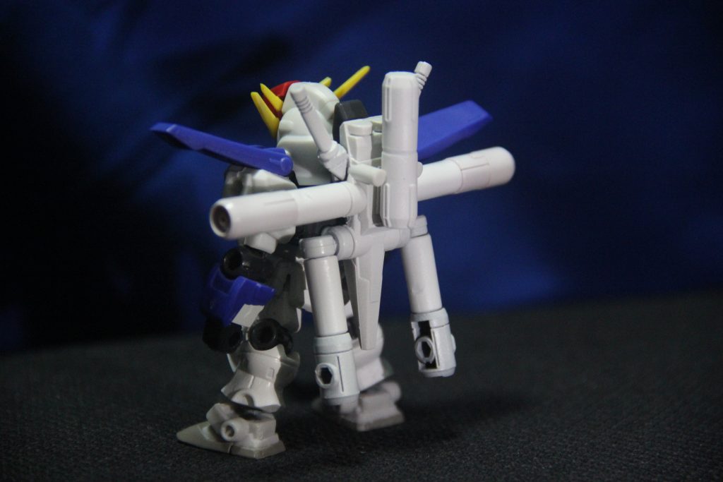 ガンプラとかも使ったバックパック。なんだか心許ない。