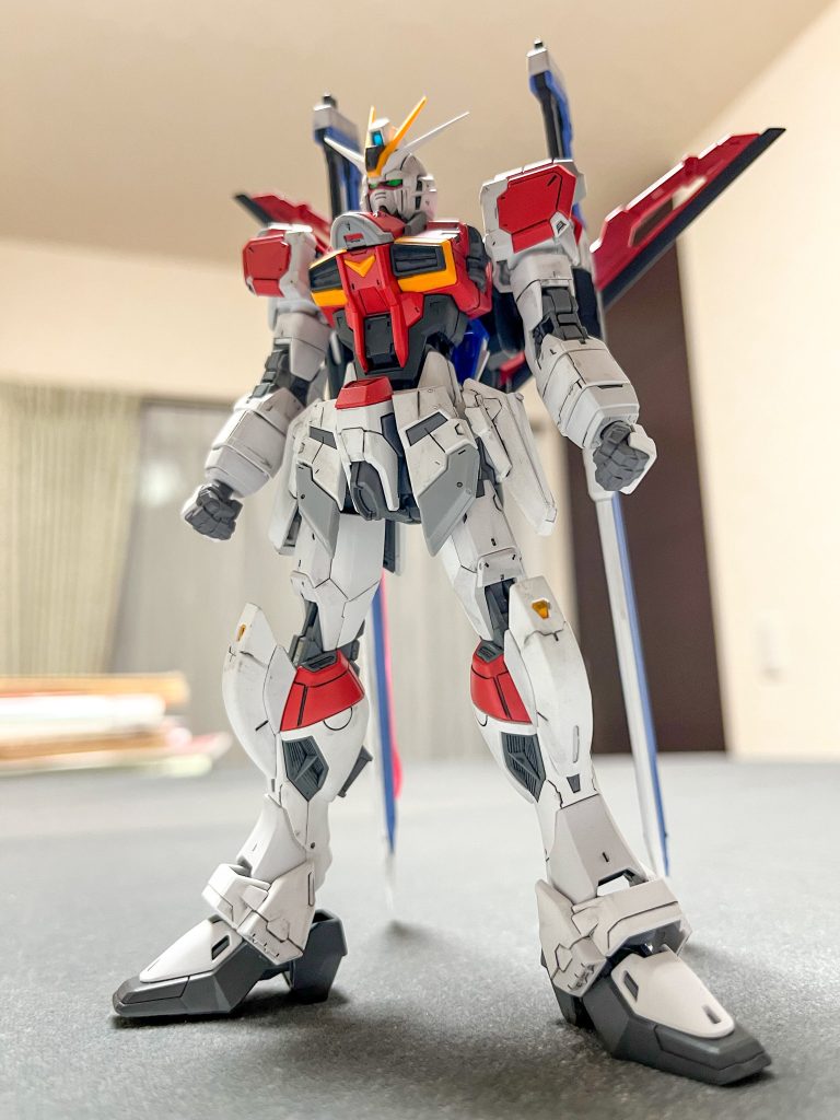 メインの自然光が一番素の状態に見えます。ライティング難しい😓ソードインパルスレッドが予想以上に優秀で今後も活躍しそうです。