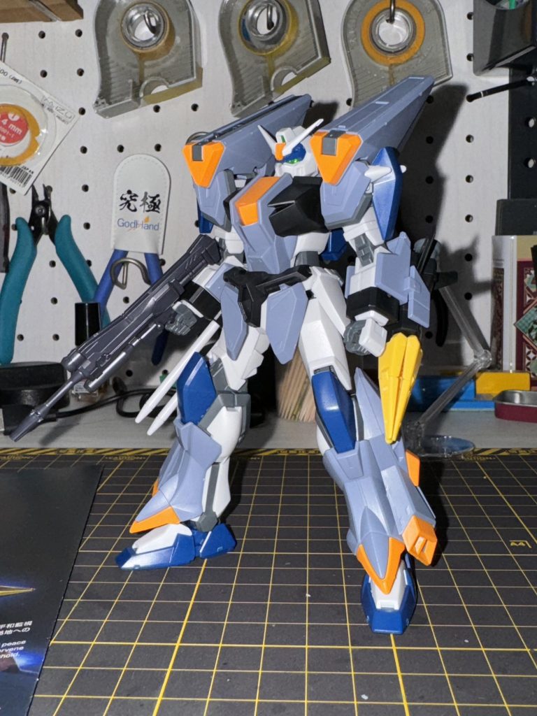 仮組みデュエルっていったらこのカラーなのでいずれオリジナルカラーでも作ってみようと思います…多分