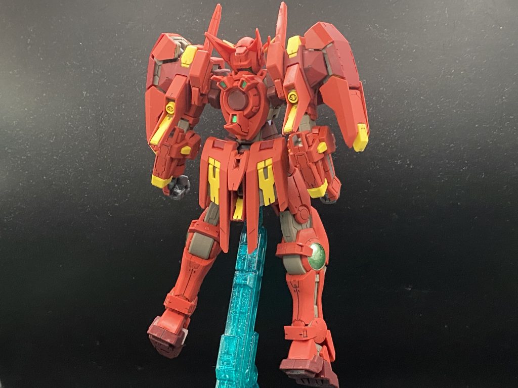 全身を前後からダッシュユニットなしとはいえアヴァランチユニットだけでも十分な迫力。めちゃくちゃかっこいいです。