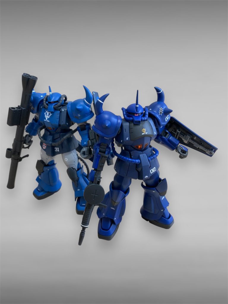 最後に先日製作したプロトタイプグフと。いつも閲覧、いいね👍ありがとうございます。