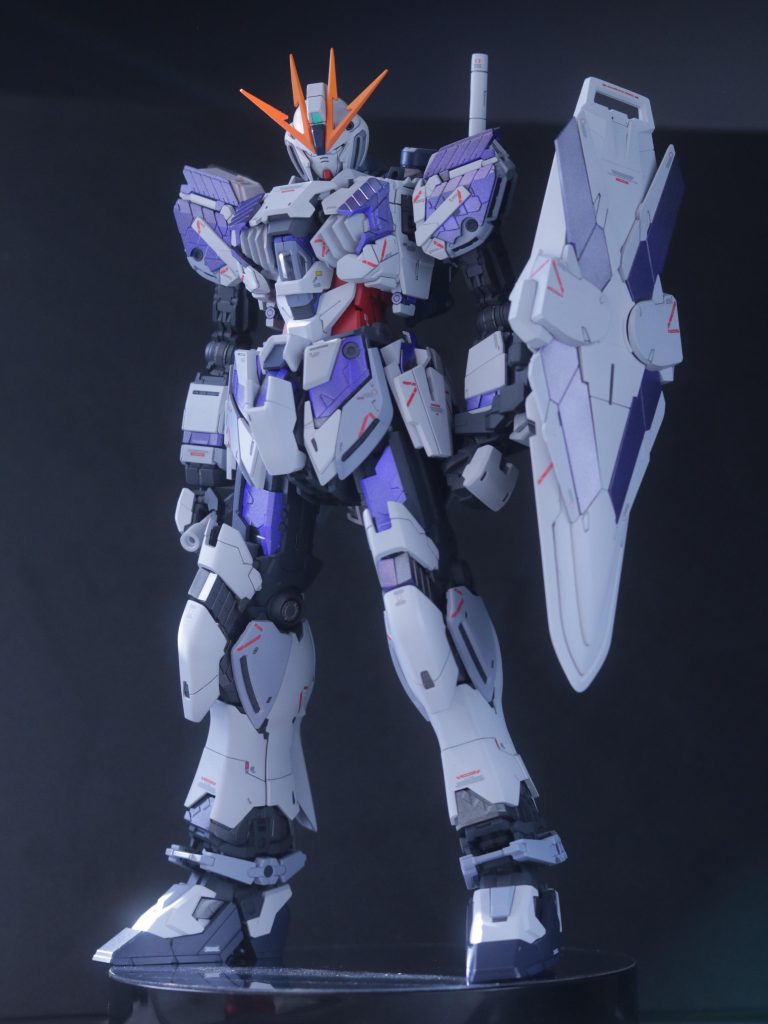 Fluorescent paint showing 