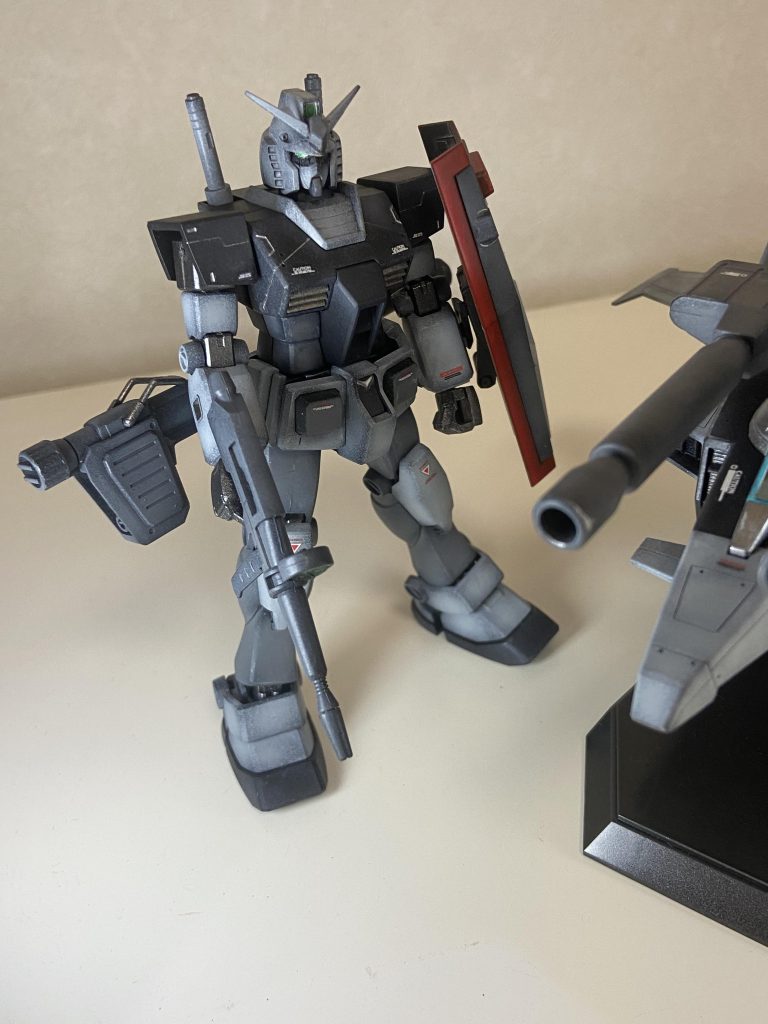 全塗装したので。一度も合体や変形をしてあげられなかったのが心残りですね💦