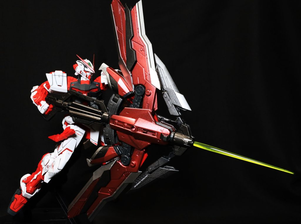 巨大な弓のアローフォーム変形は無理なくできるんですが、持たせるのが大変なんよ…w