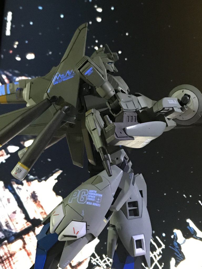 コロニー残骸宙域での１ショット