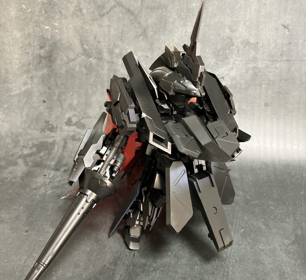 サーフェイサーは黒を採用しました