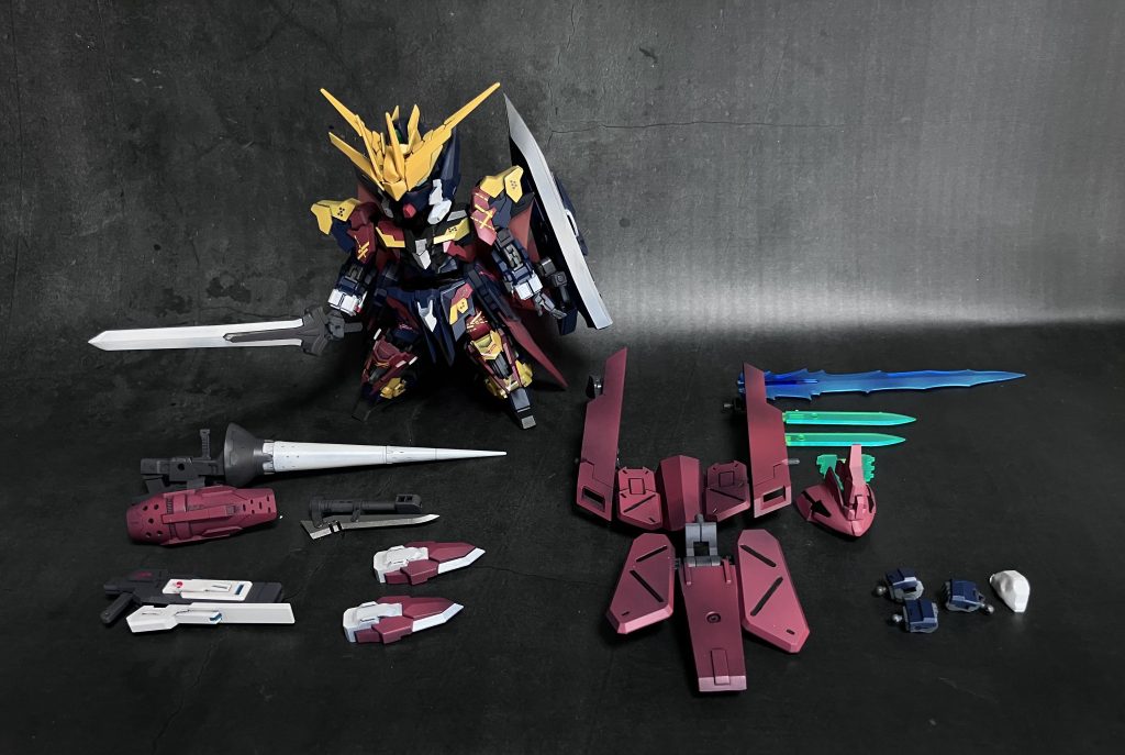 今回作ったパーツ一覧でシメ!ご覧いただきありがとうございました!