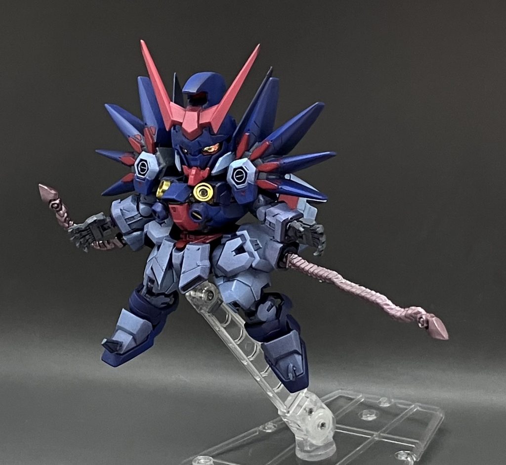 ヒートロッドは根本をボールジョイントにしたので、多少動きます。