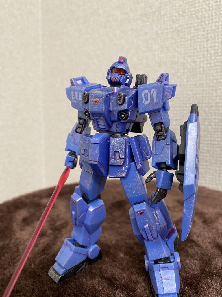 ブルーデスティニー1号機をEXAM発動をイメージして制作しました。