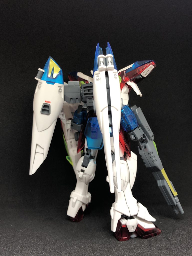 リアビュー。手首をビルドハンドS角型に変更しました。