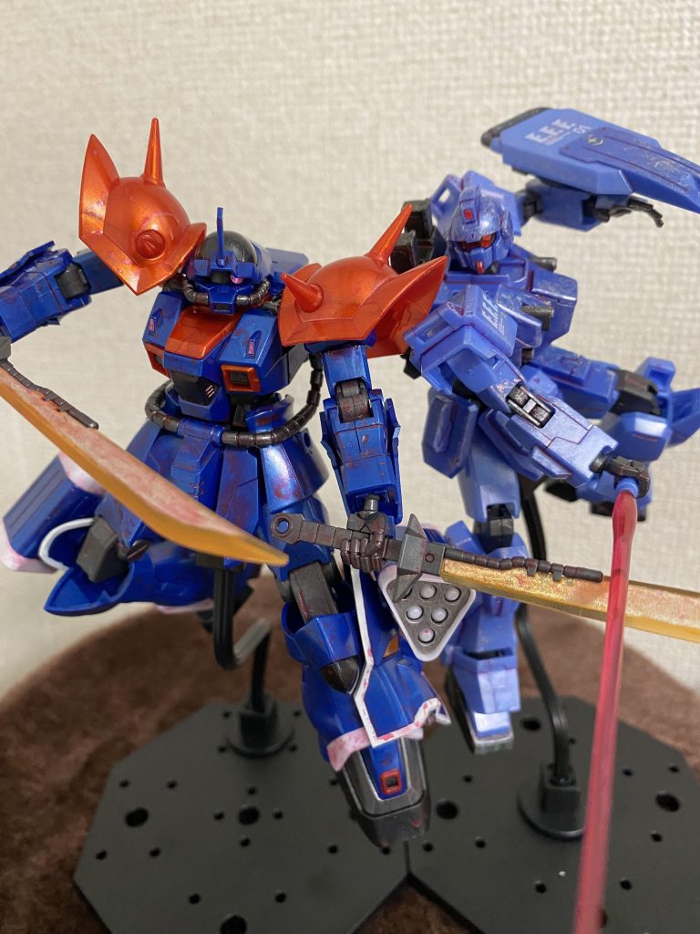 ライバル機の対決は燃えます！