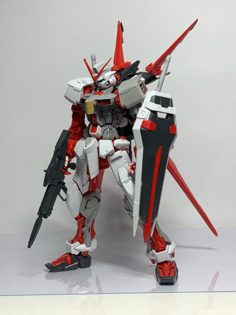 胴体などを各部をパテとプラ板で補正