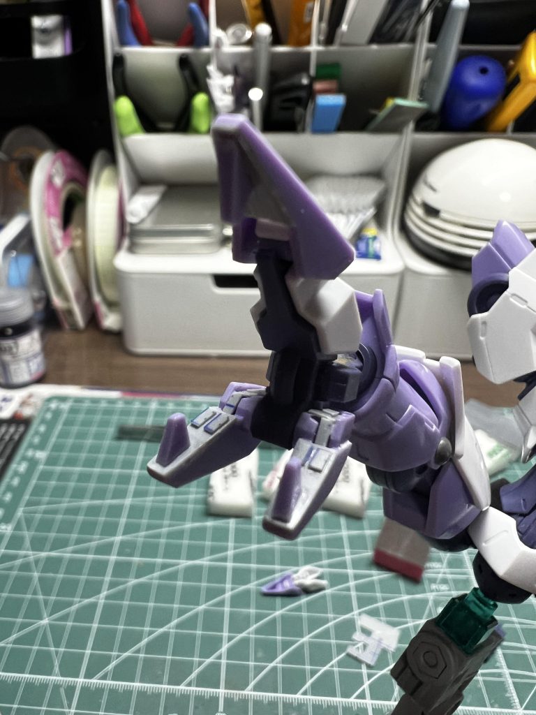 足裏はこんな感じになってます。結構肉抜きだらけで手が掛かりましたね😅