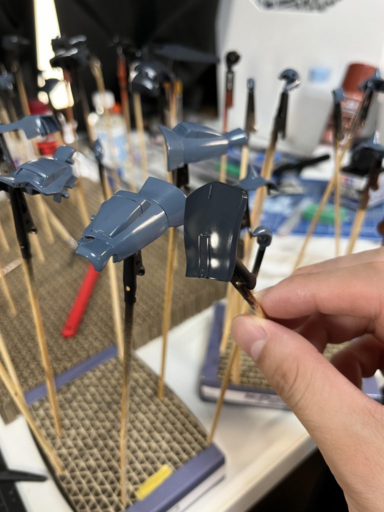 結構綺麗に塗れました。