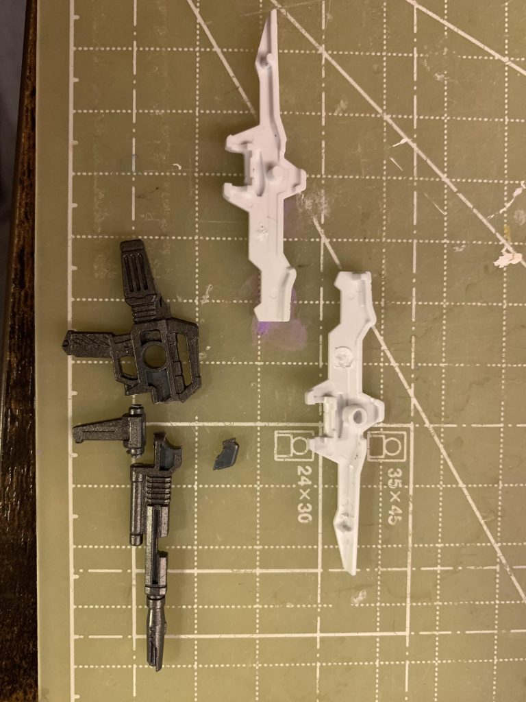 武器の後ハメ心折れてた期間が長かった為、この写真は半年前。。。ホント、完成して良かった。