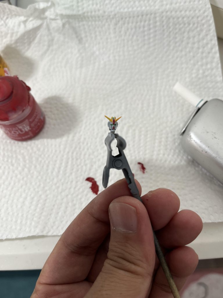 しかしいつも思いますが細かい…口元をクセで赤く塗ってしまったのはここだけの話…😅