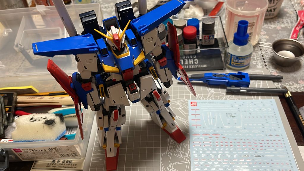 いつも通り組んでデカール！