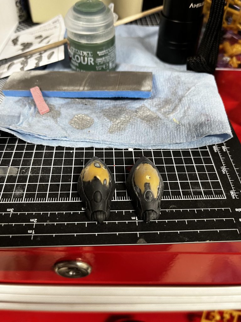 ファンネル部はパテ埋めしました