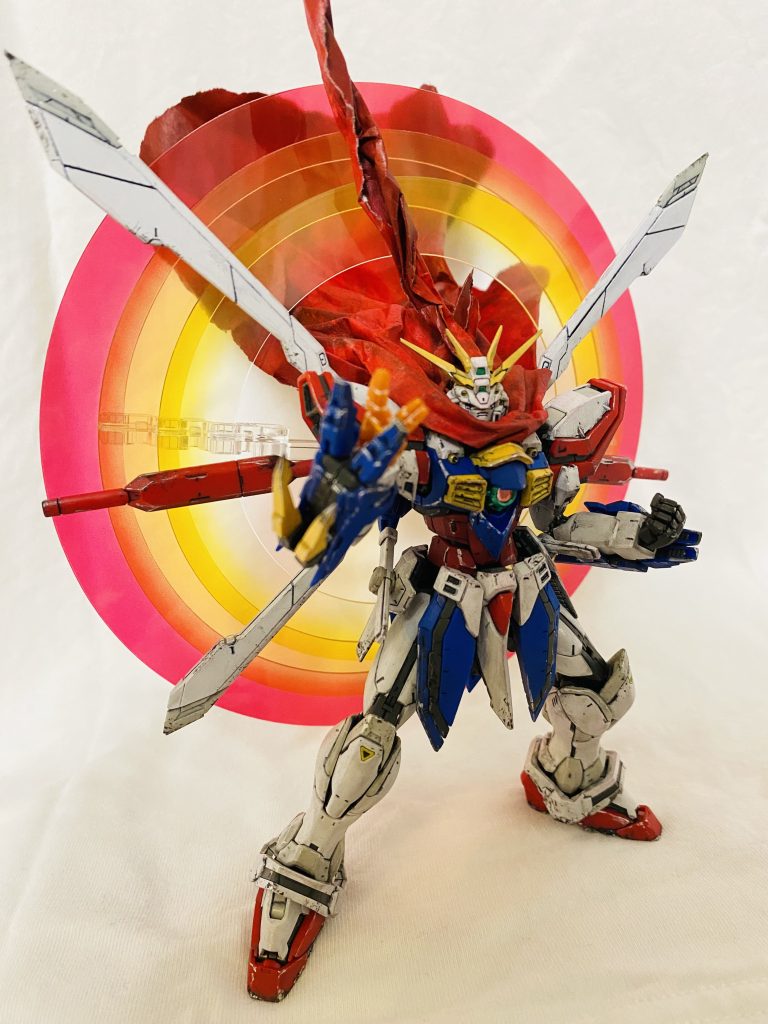 日輪エフェクトもつけて。