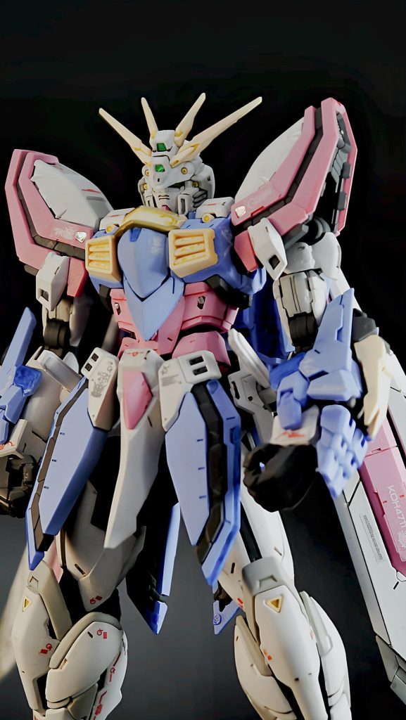 RGゴッドガンダム–3枚目/制作者：オッサムライ