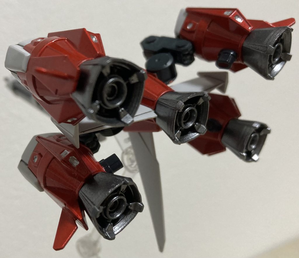 バーニアノズルは安定のガンメタ