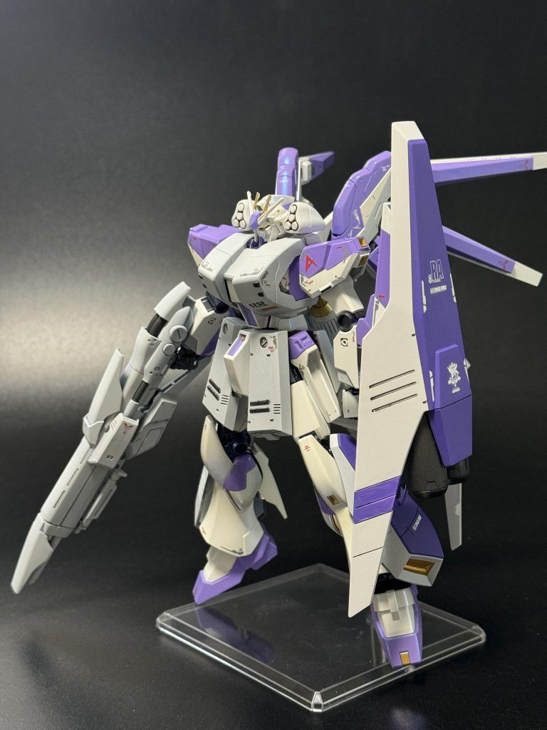 ついでにHWSも取り付けれるように工作。取り外ししやすいようにネオジム磁石を仕込みました。とりあえず飾っとくだけなら外れたりしなさそうです。