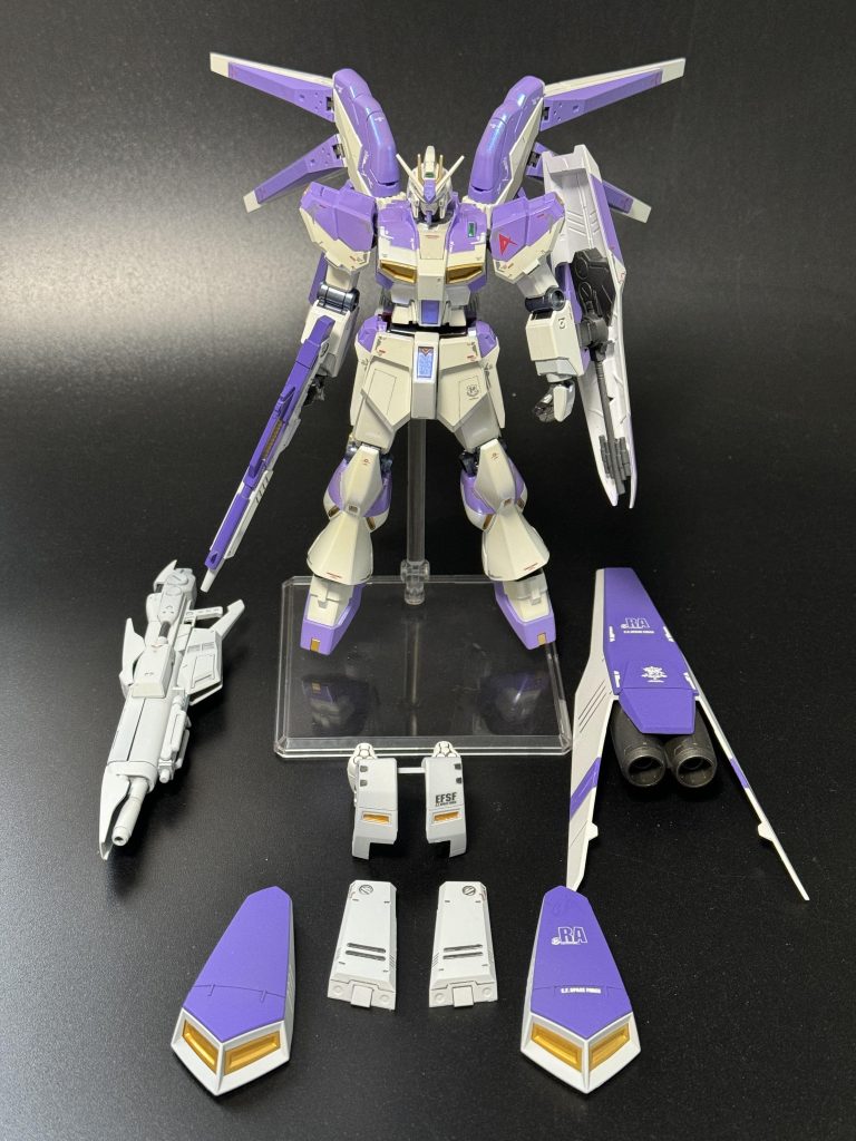 EGνのリアアーマーが思いの外でかくてHWSの増加装甲を取り付けれそうになかったので今回は無し。