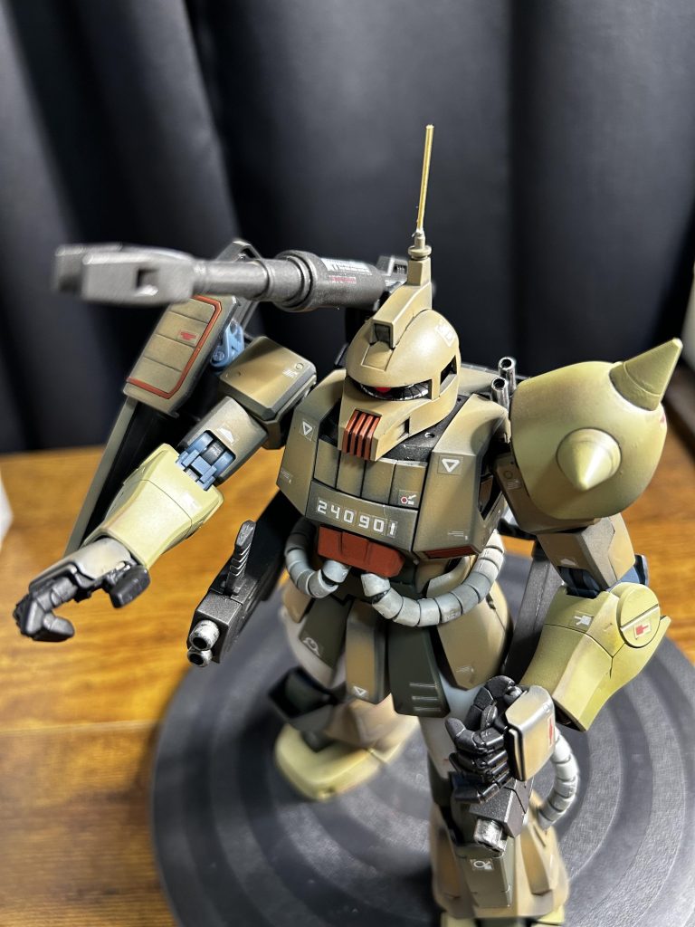 MS-06K ザクキャノン–4枚目/制作者：kimwipes