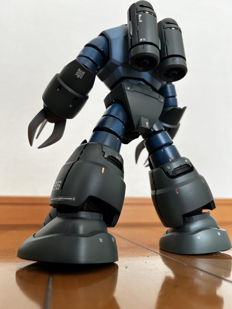 これもアッガイと同じく発掘した放置されたキットです。