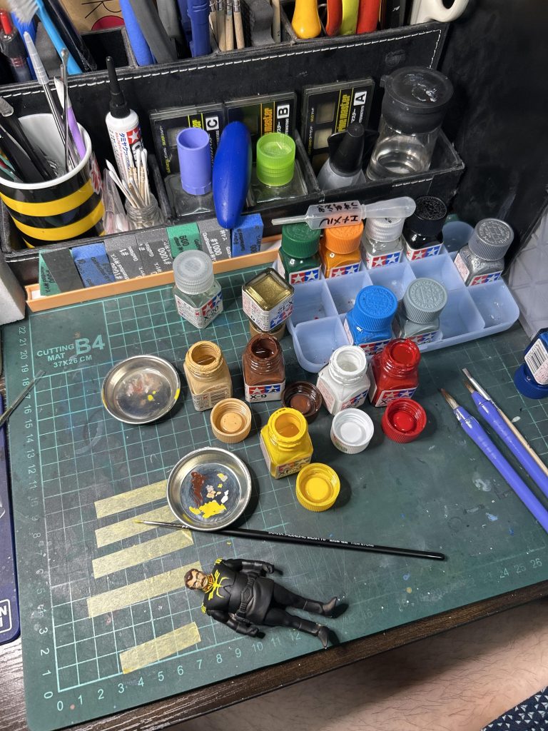 こちらの（フィギュア）塗装の方が夢中になってしまいました^_^