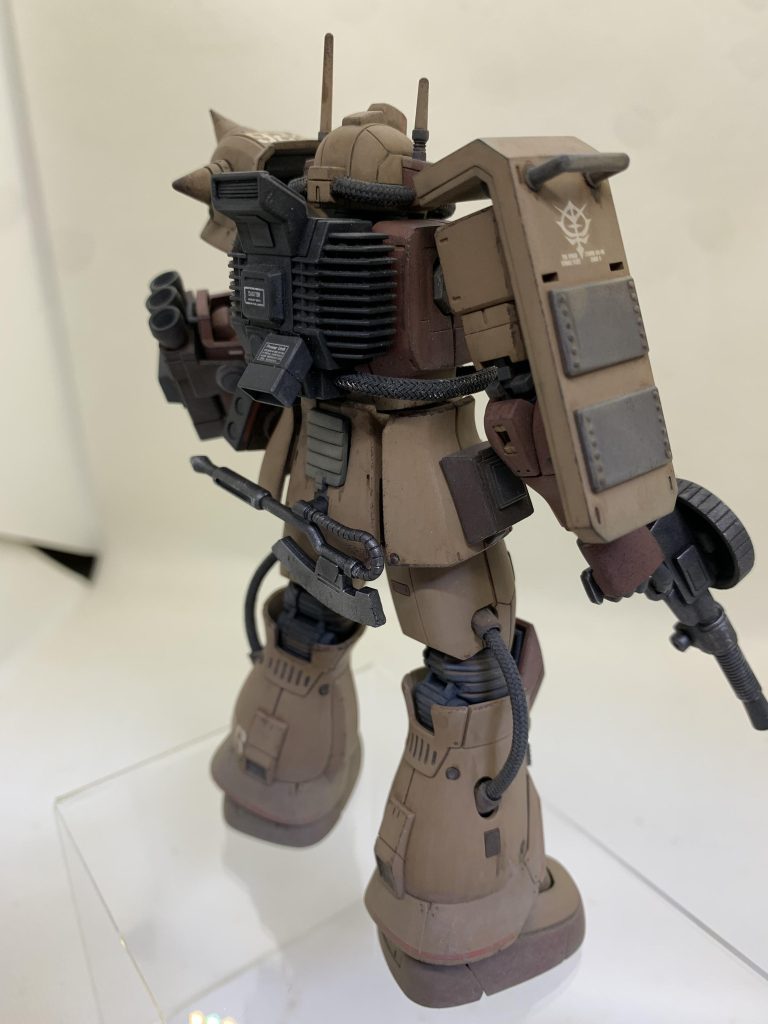 ザク 砂漠ウェザリング……(疲れた)–4枚目/制作者:tyuyokame