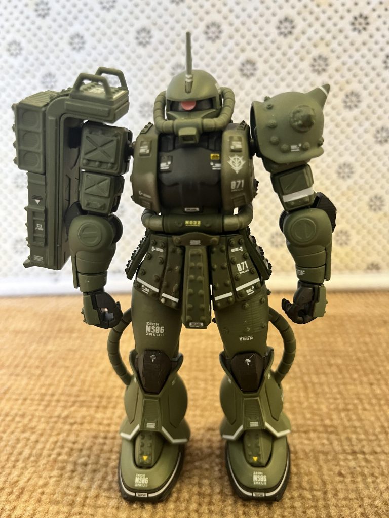 HGUCザク–2枚目/制作者：たかくん