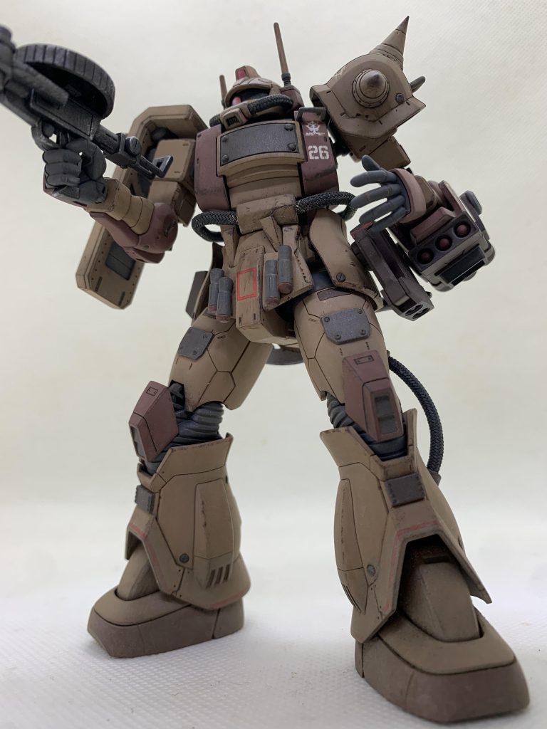 パーツが折れたりしてるんですけどそこはウェザリングでw