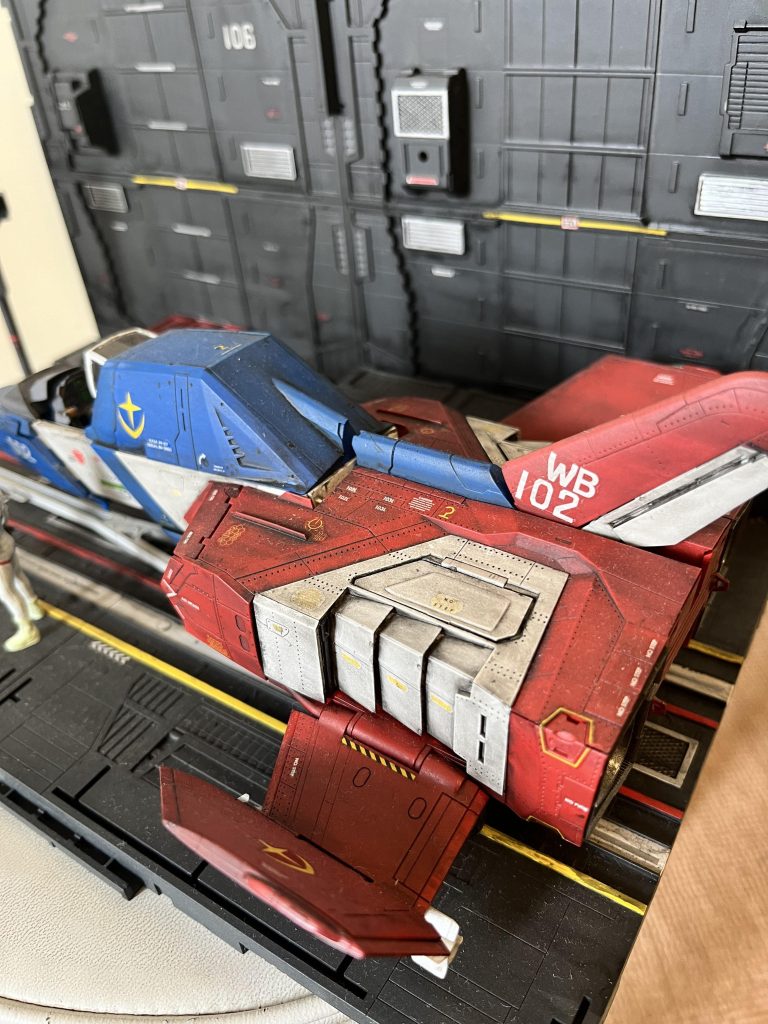 1/35コアファイター格納庫風ジオラマ(過去作品)–5枚目/制作者：たかくん