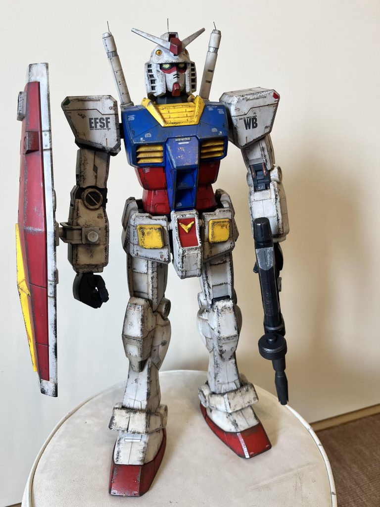 機動戦士ガンダム(メガサイズモデル)–2枚目/制作者：たかくん