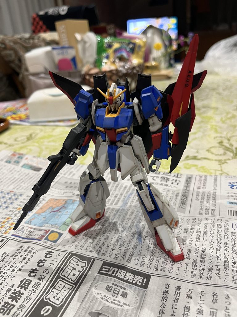 HG Zガンダム ウェザリング仕上げ｜ちゃんいけさんのガンプラ